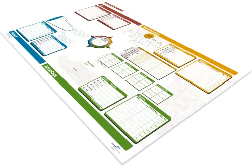 Board of CELEMI Sales Endeavour™ business simulation