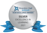 Brandon Hall Group Excellence in Learning award 2021 logo