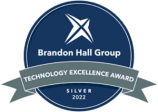 Brandon Hall Group Technology Excellence award 2022 logo
