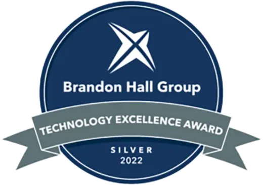 Brandon Hall Group Technology Excellence award 2022 logo